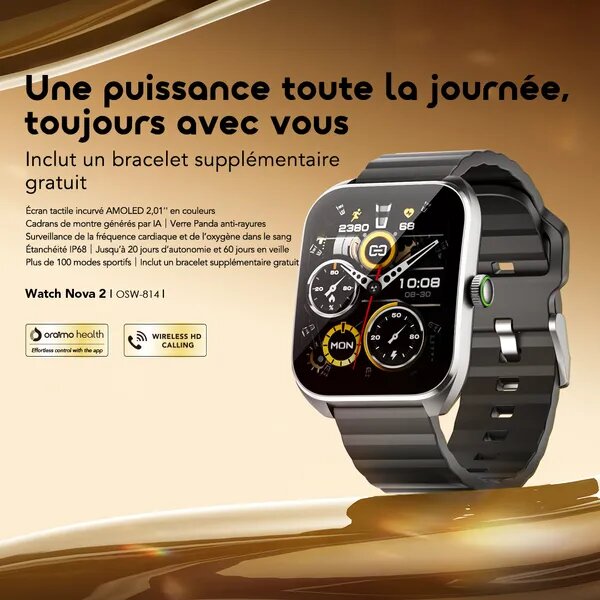 Oraimo Watch Nova 2 AMOLED