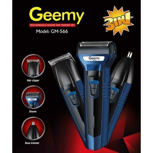 Rasoir électrique multifonction 3 en 1 Geemy