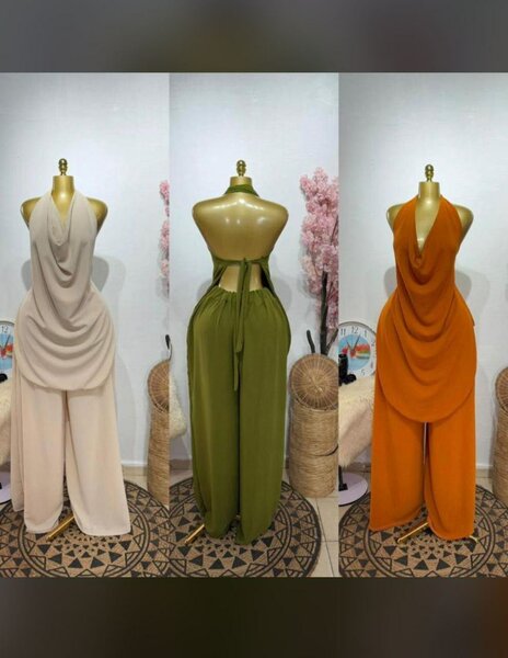 Combinaison élégante dos nu