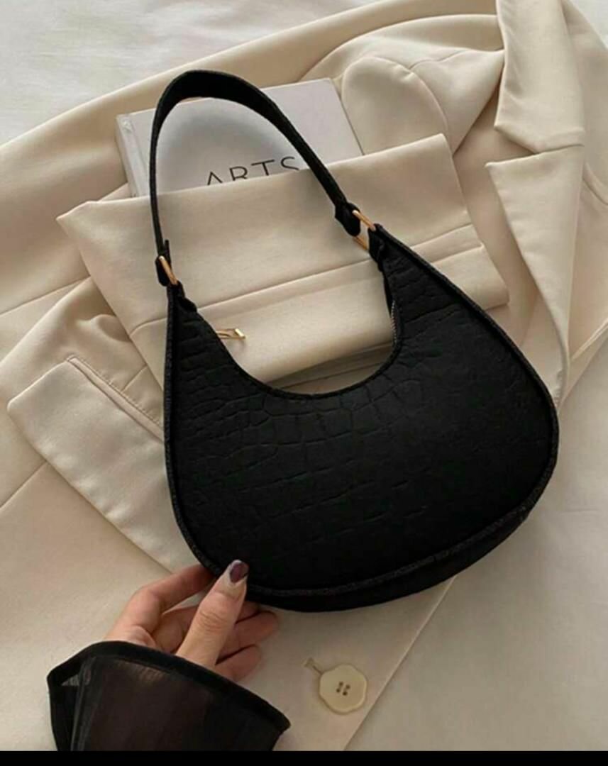 Sac à main élégant noir