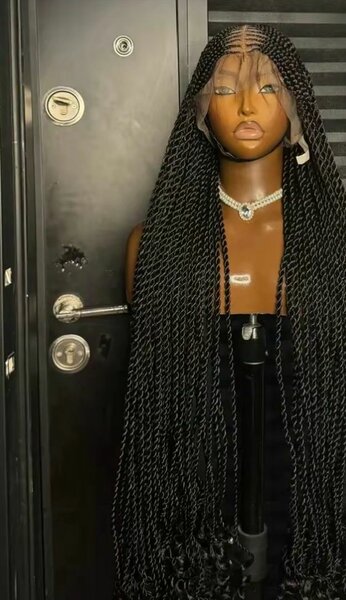 Perruque Tressée Longue