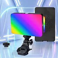 Éclairage LED vidéo RGB