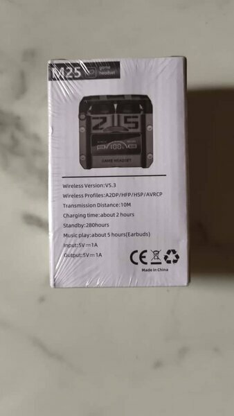 Écouteurs sans fil M25 Game Headset (neuf)