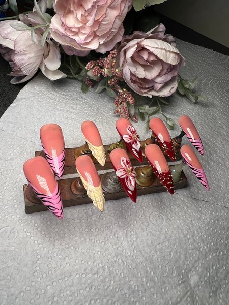 Ongles Artificiels Design Élégant