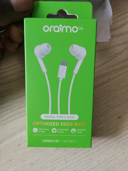 Oraimo Type-C Earphones