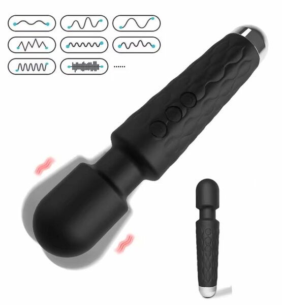 Vibromasseur puissant baguette