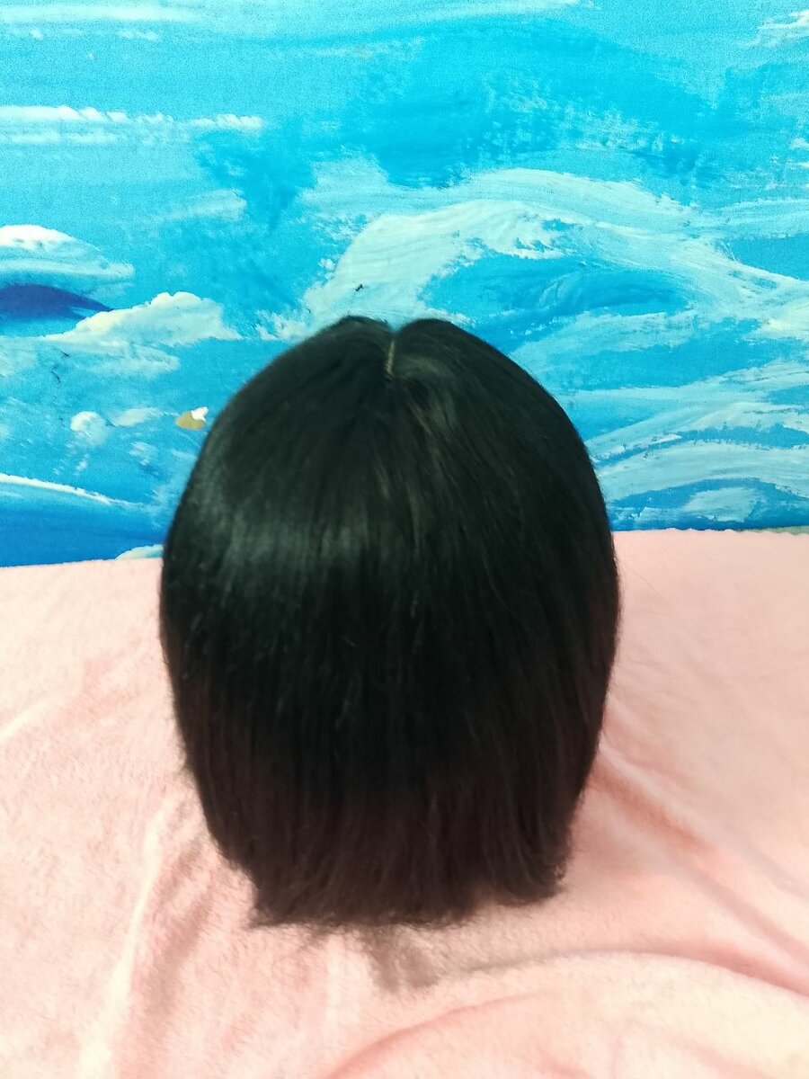 Perruque Bob Noir Naturel