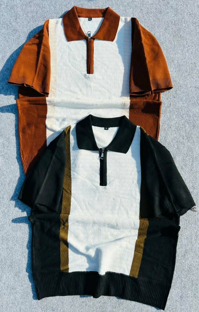 Polos rayés élégants pour homme