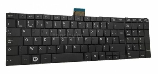 Clavier AZERTY pour ordinateur portable