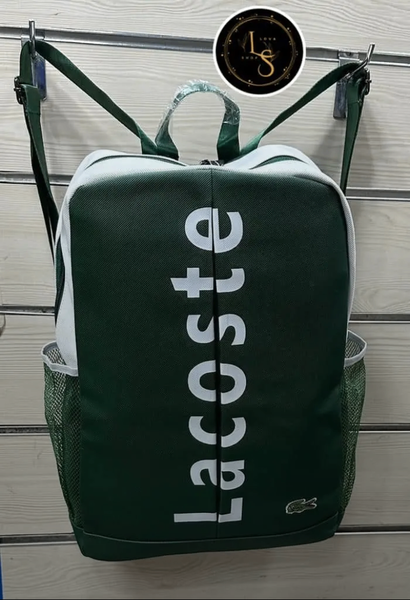 Sac à dos Lacoste vert élégant