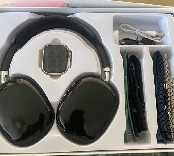 Casque et Montre Intelligente P9 Ultra 2