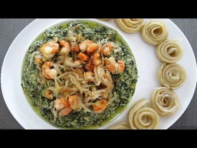 Ndolè poisson+crevettes