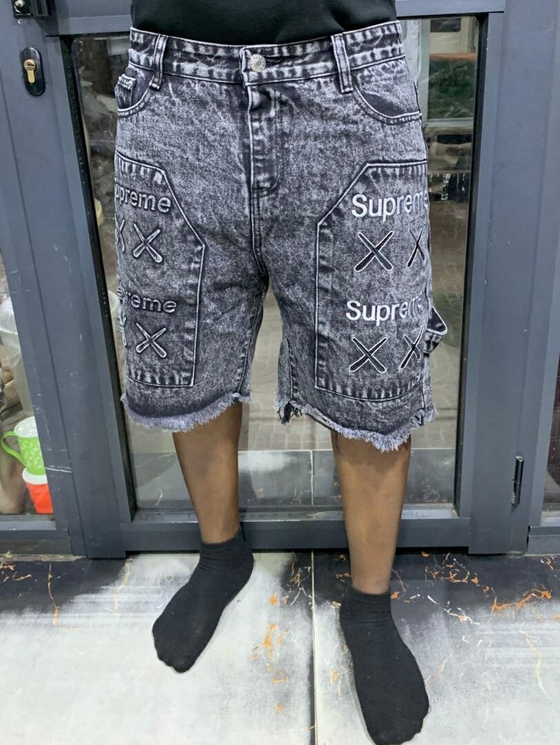 Shorts en jean décontractés