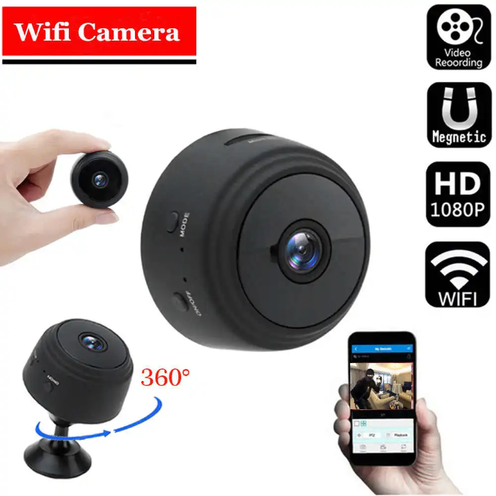Caméra de Surveillance WiFi 1080P