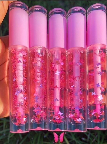 Magic lip gloss color changing