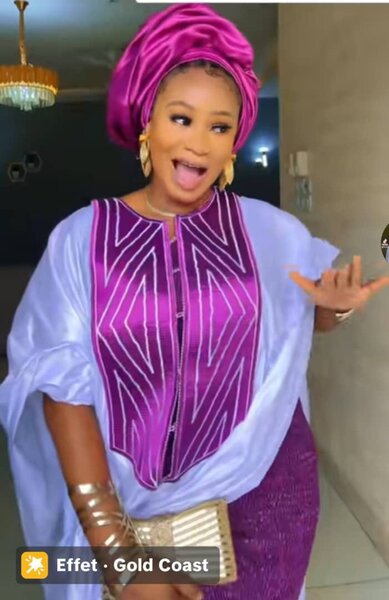 Elegant African Dress Set