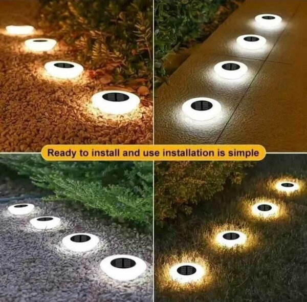 4Lumières solaires extérieures