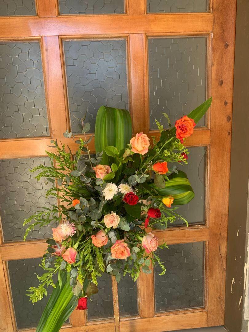 Fresh floral garlands