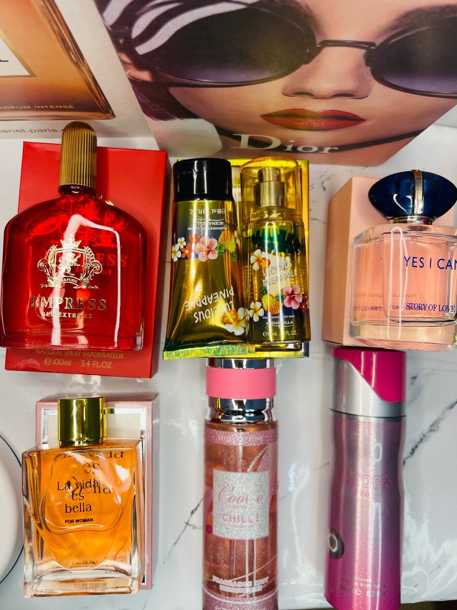 7 in 1 women perfume set