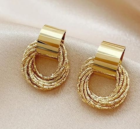 Beautiful fashionable earrings