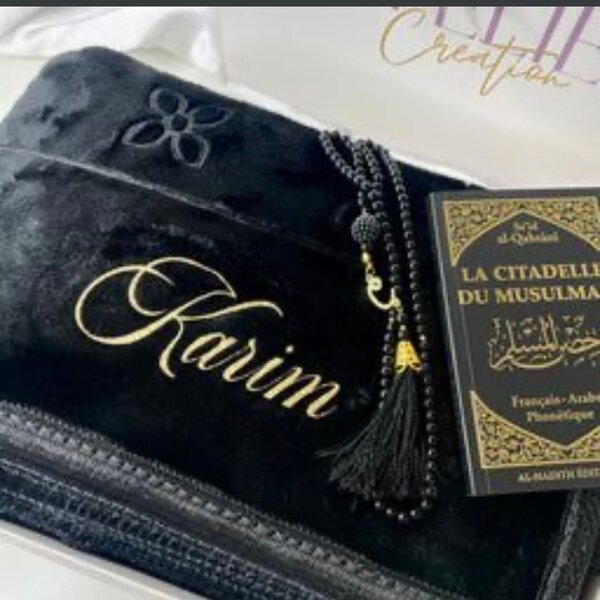 Tapis  de prière personnalisé