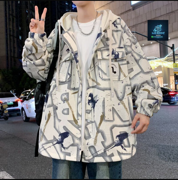 Manteau homme à capuche