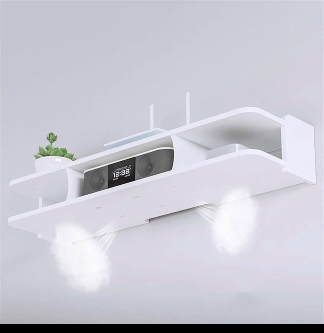 Étagère Blanc Salon TV