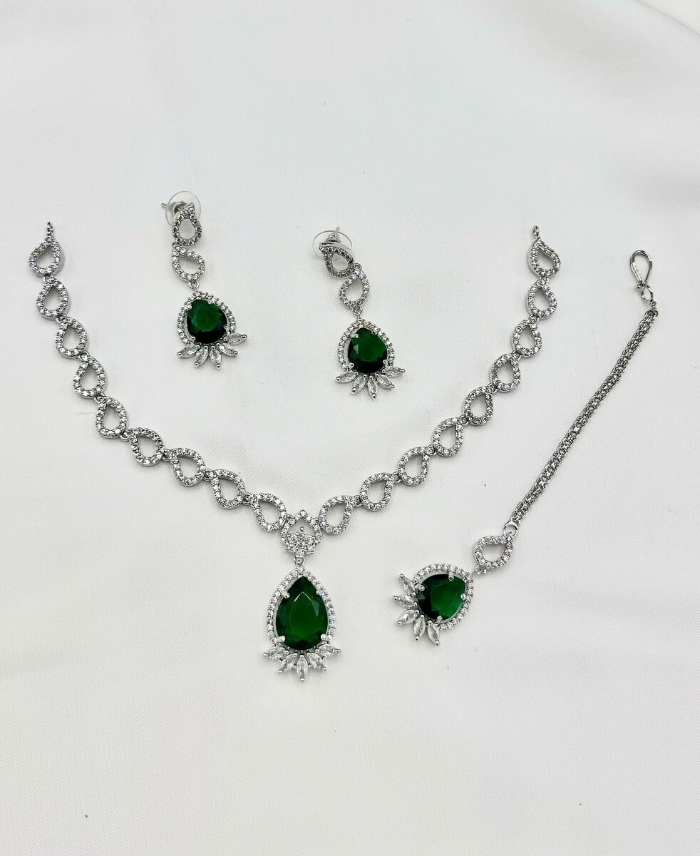 American Diamond 1 karat set