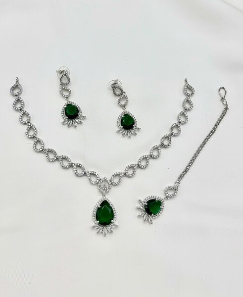 American Diamond 1 karat set