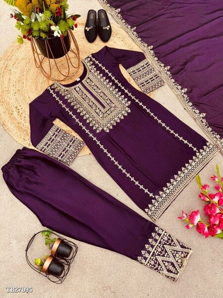 Organza 3 Peace Suit
