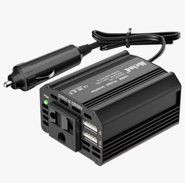 Convertisseur de voiture 150W
