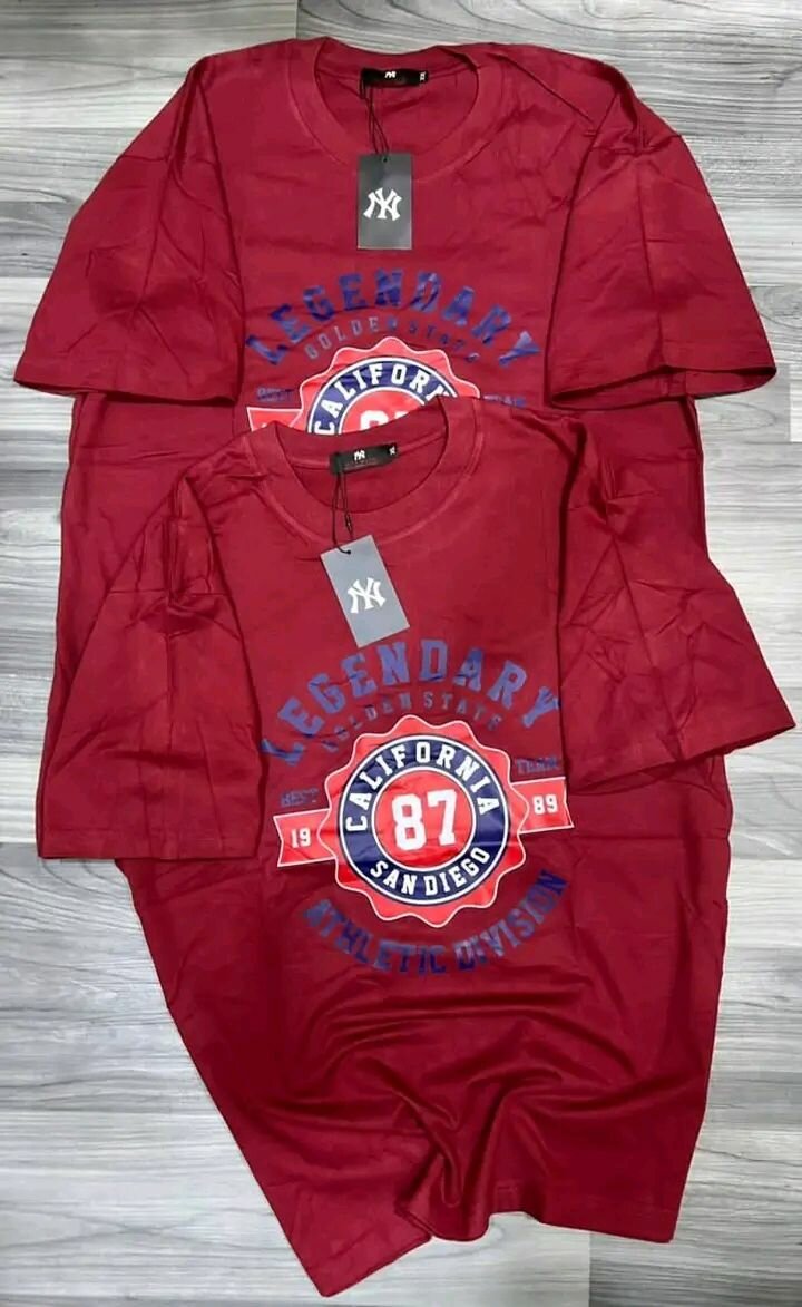 T-Shirt Rouge California 87