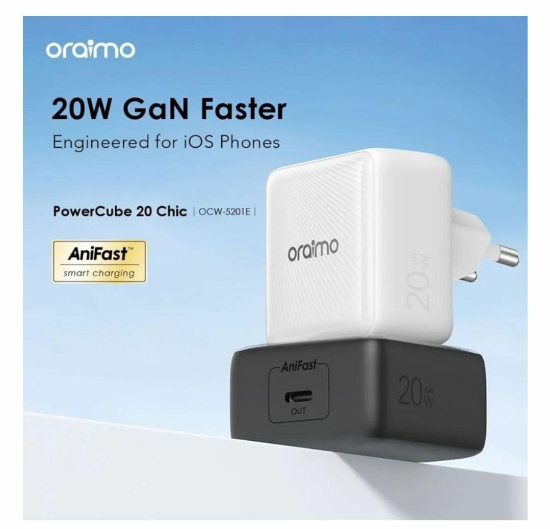 Chargeur Rapide Oraimo 20W