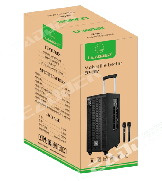 Enceinte portable karaoké Bluetooth