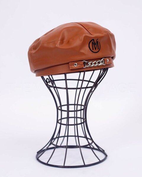 Leather Beret