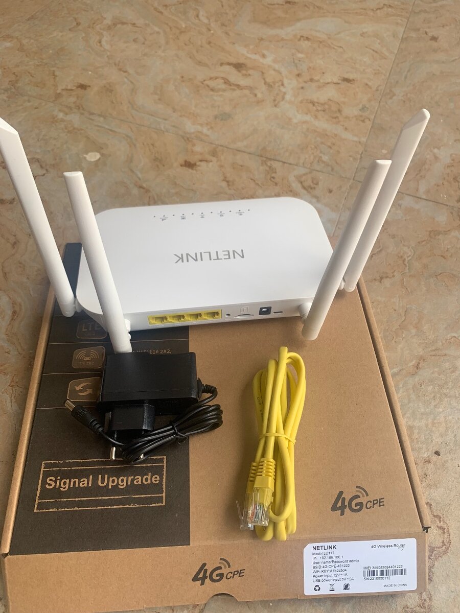 NETLINK 4G Internet Router