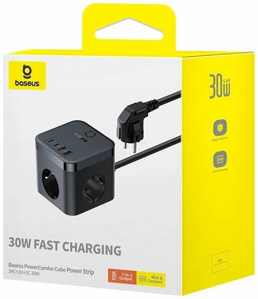 Multiprise Baseus 30W rapide