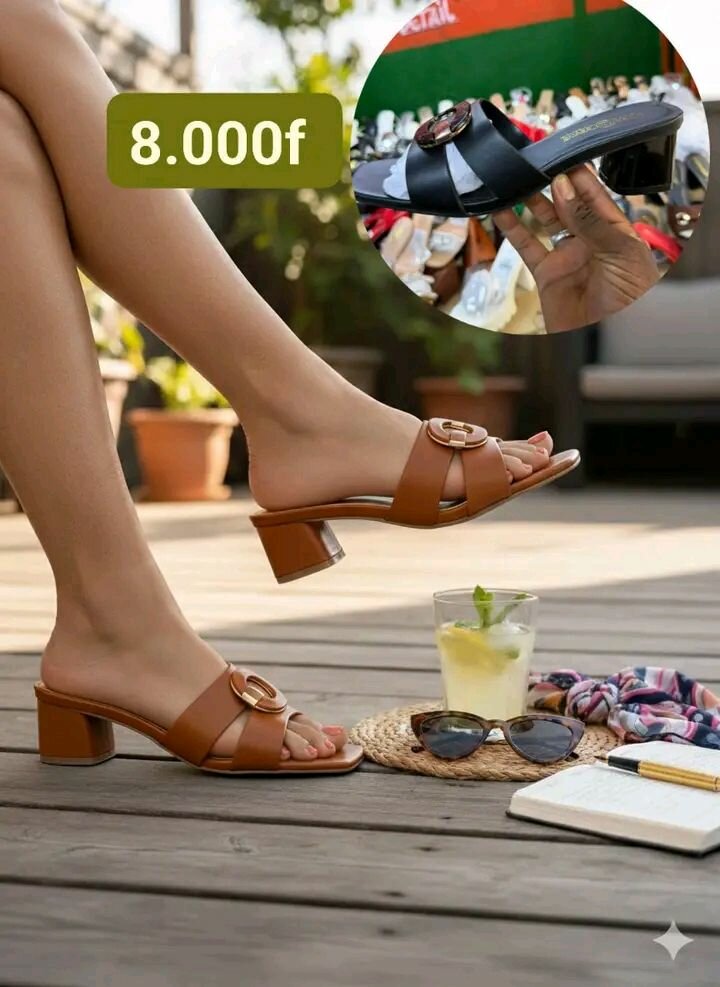 Sandales à talons pour femme