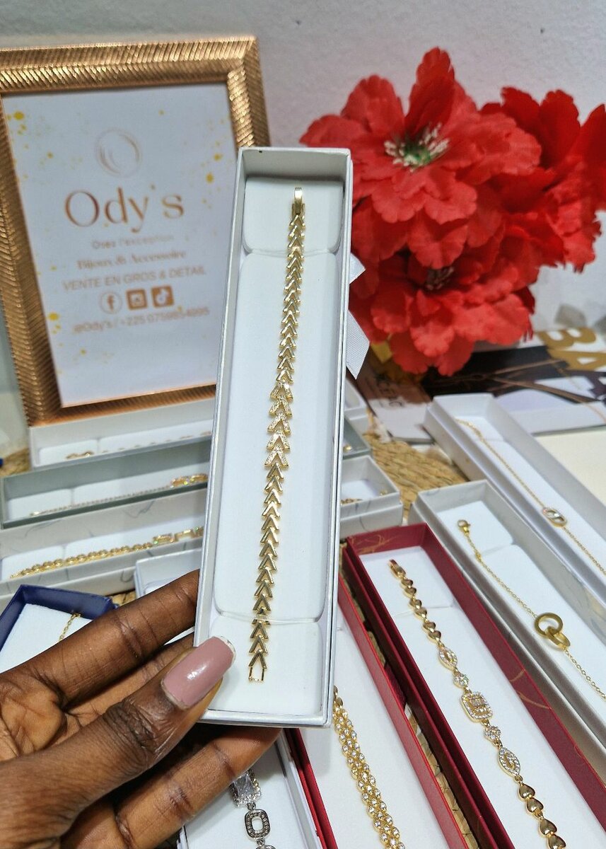 Bracelets élégants en or