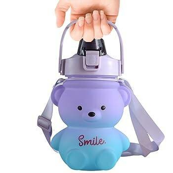 Gourde Enfant Ours Avec Sangle
