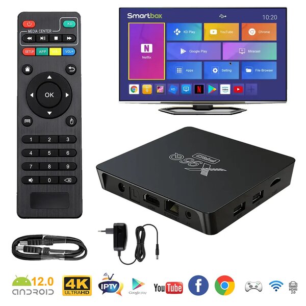 Box TV X96Q 4K Android 10