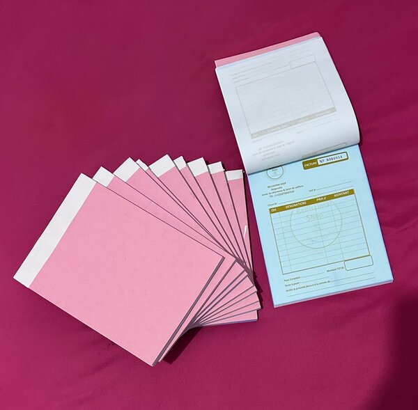 Carnets de Quittances et Reçus