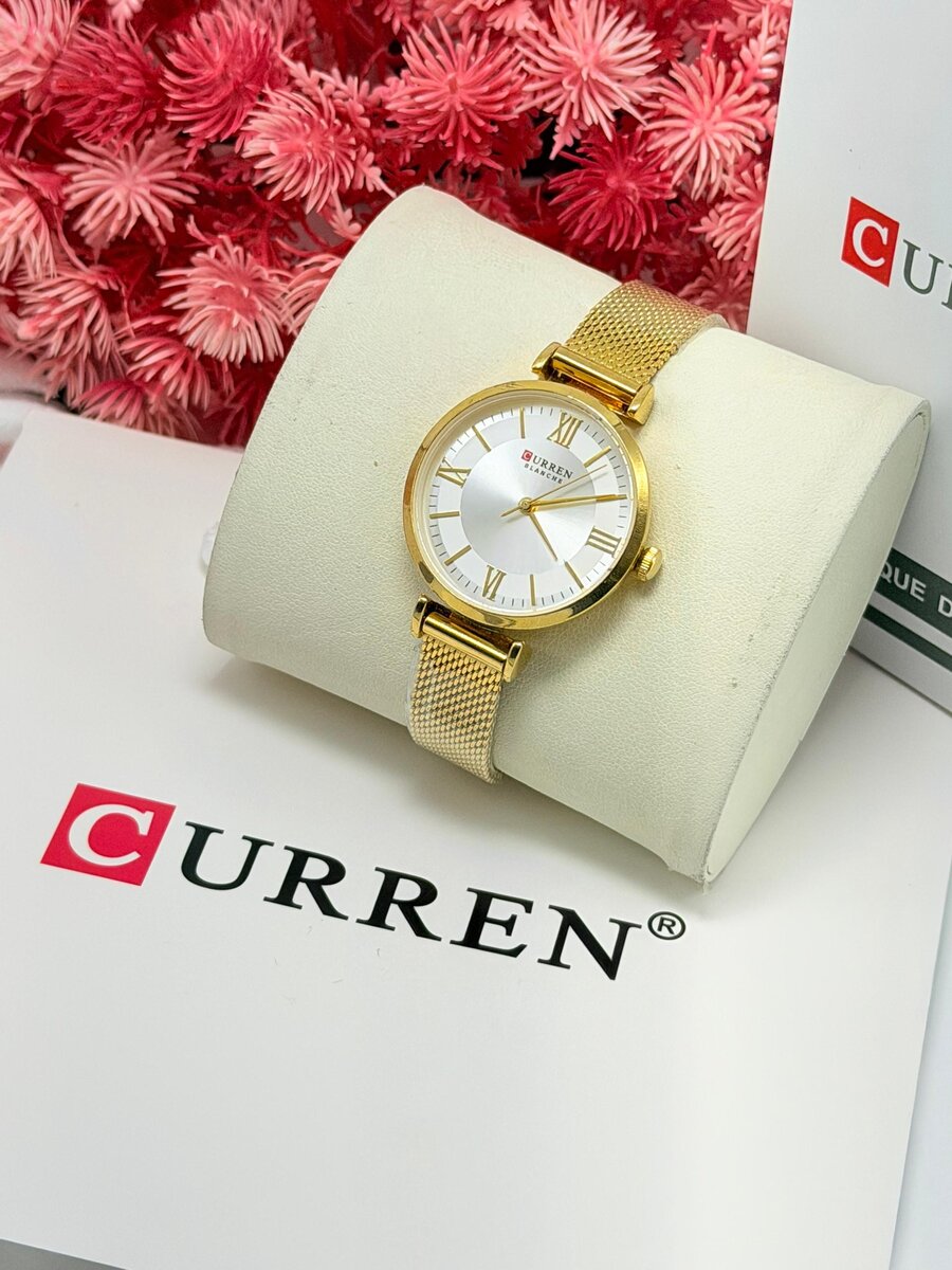 Montre Femme CURREN Luxe Doré