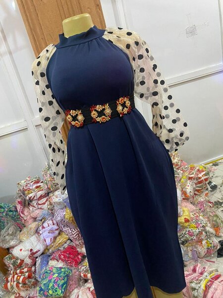 Ladies straight dress available