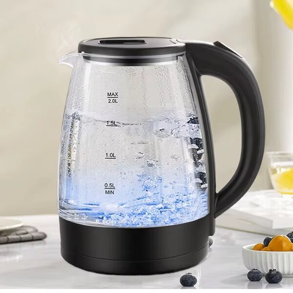 Bouilloire Électrique Verre 2L