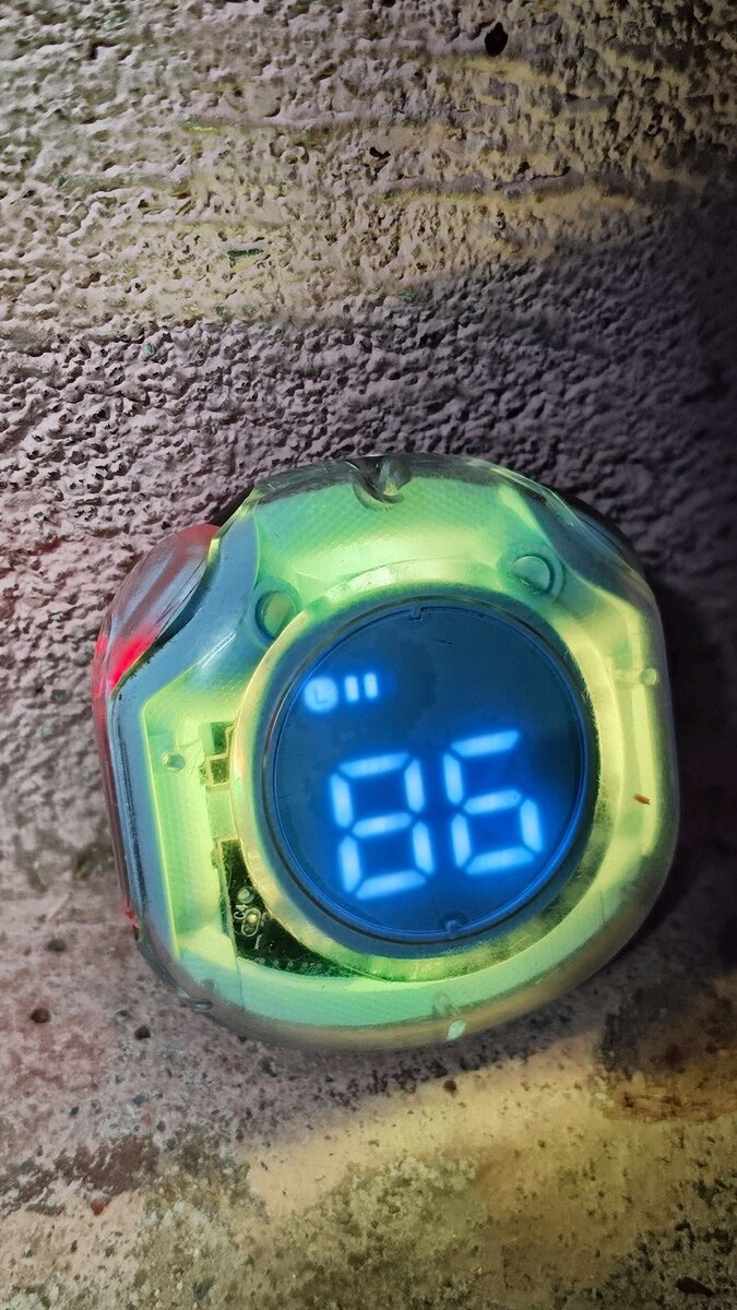 Écouteurs Bluetooth LED Display