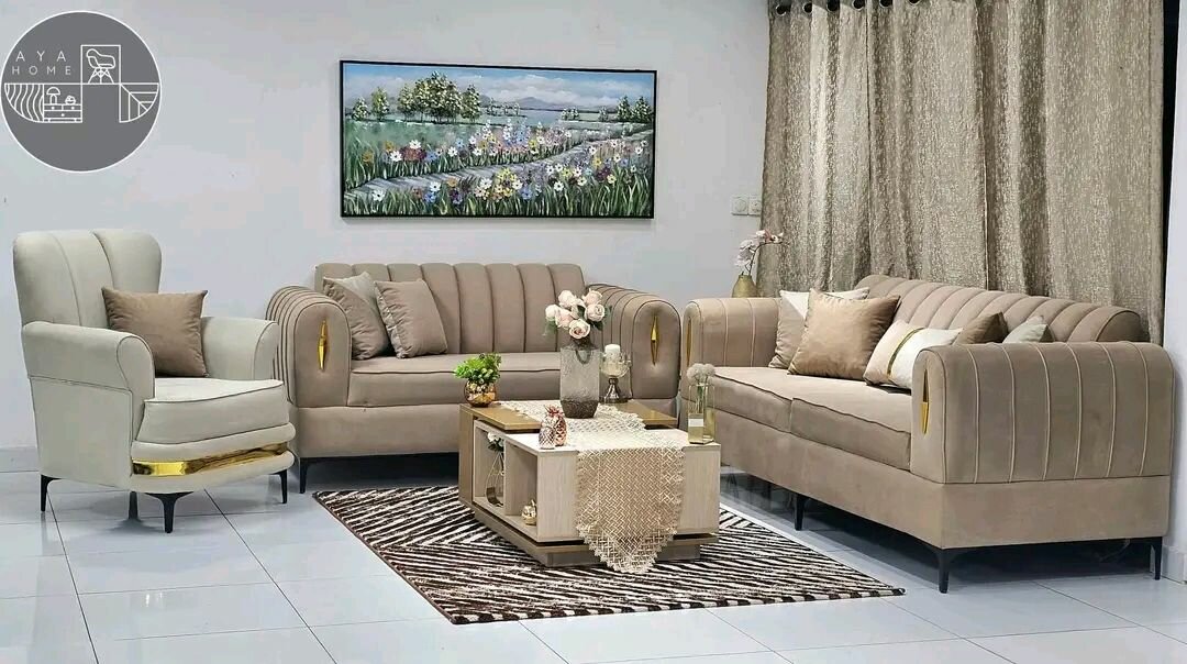 Canapé d'angle moderne luxueux