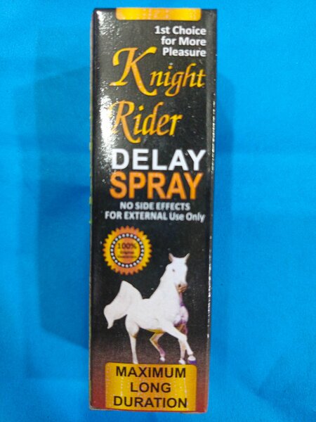 KNIGHT RIDER DELAY SPRAY.