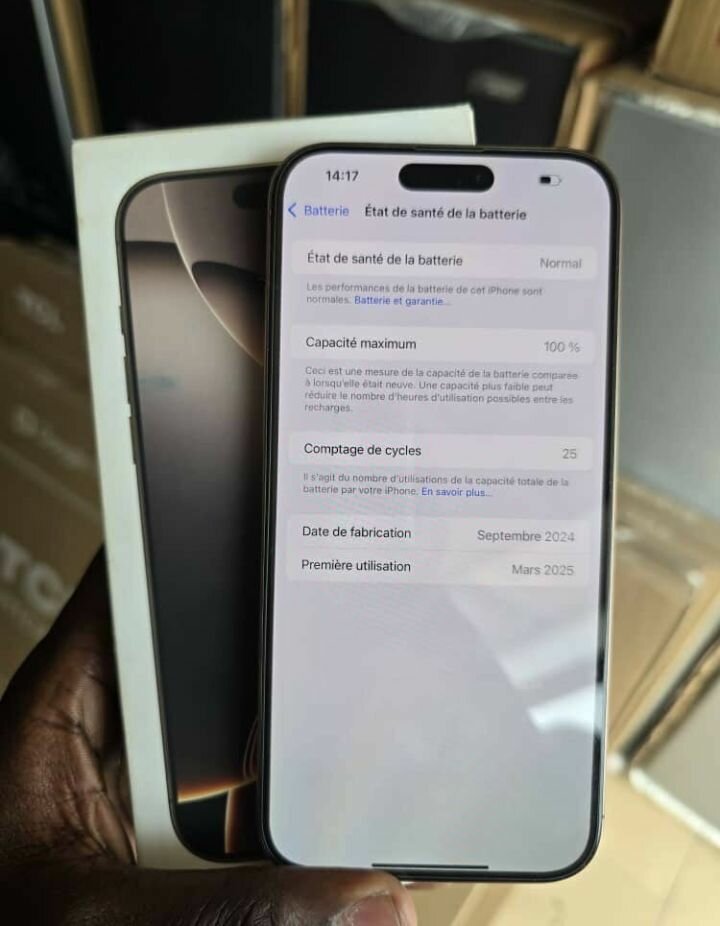 iPhone 16 Pro reconditionné