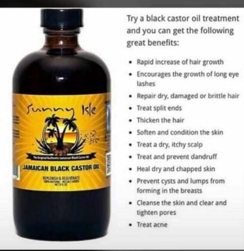 Jamaican black castor oil